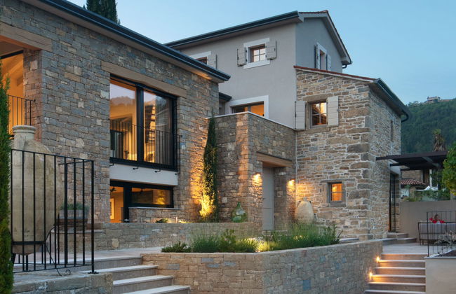 Casa de 4 quartos em Buzet com piscina privada e jardim - Foto 44