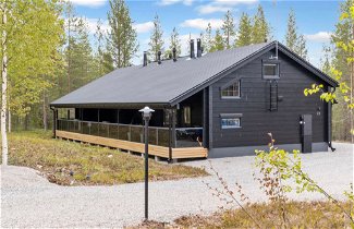 Foto 1 - Casa de 2 habitaciones en Kittilä con vistas a la montaña