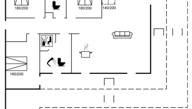 Casa de 3 quartos em Odder com terraço e sauna - Foto 3