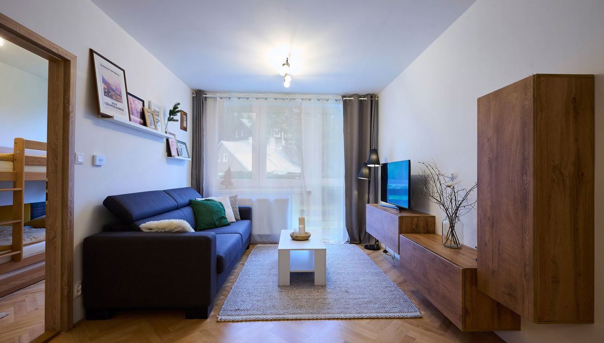 Apartamento de 2 quartos em Harrachov com jardim - Foto 1