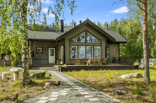 Foto 5 - Casa de 2 habitaciones en Rovaniemi con sauna y vistas a la montaña