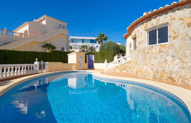 Casa de 3 quartos em Benitachell com piscina privada e jardim - Foto 22