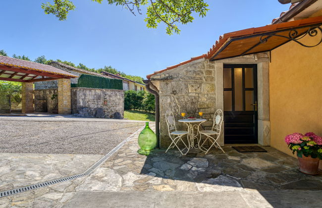 Casa de 3 quartos em Buzet com piscina privada e jardim - Foto 31