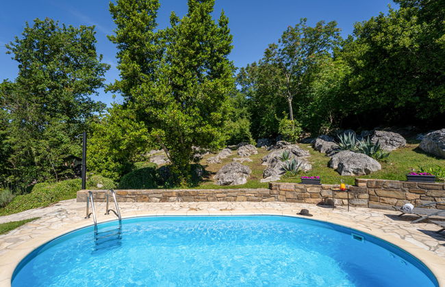 Casa de 3 quartos em Buzet com piscina privada e jardim - Foto 45