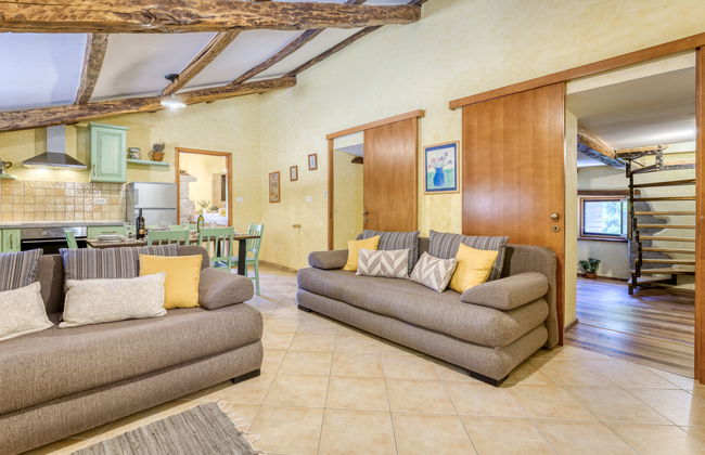 Casa de 3 quartos em Buzet com piscina privada e jardim - Foto 4