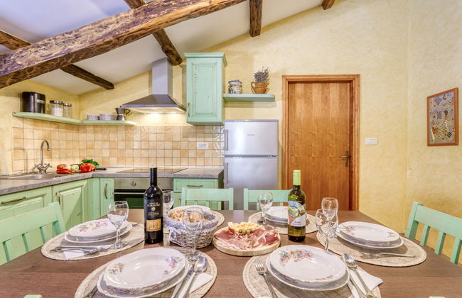 Casa de 3 quartos em Buzet com piscina privada e jardim - Foto 5