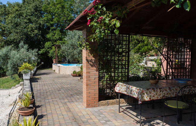 Casa de 4 quartos em Salisano com piscina privada e jardim - Foto 38