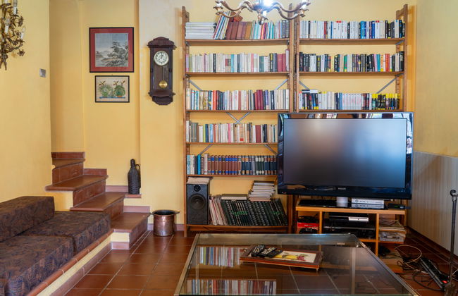Casa de 4 quartos em Salisano com piscina privada e jardim - Foto 12
