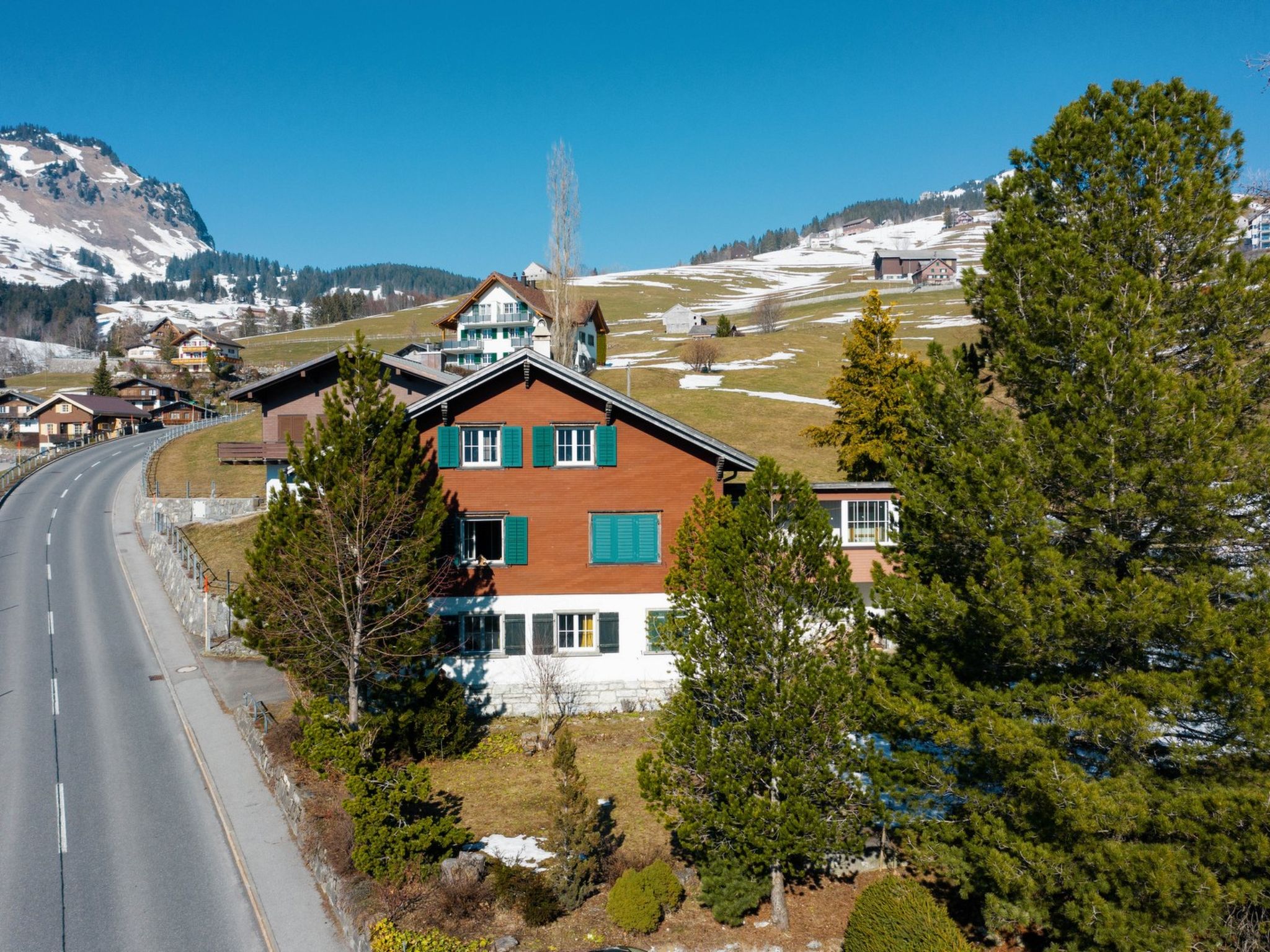 Foto 4 - Apartment mit 2 Schlafzimmern in Amden mit blick auf die berge