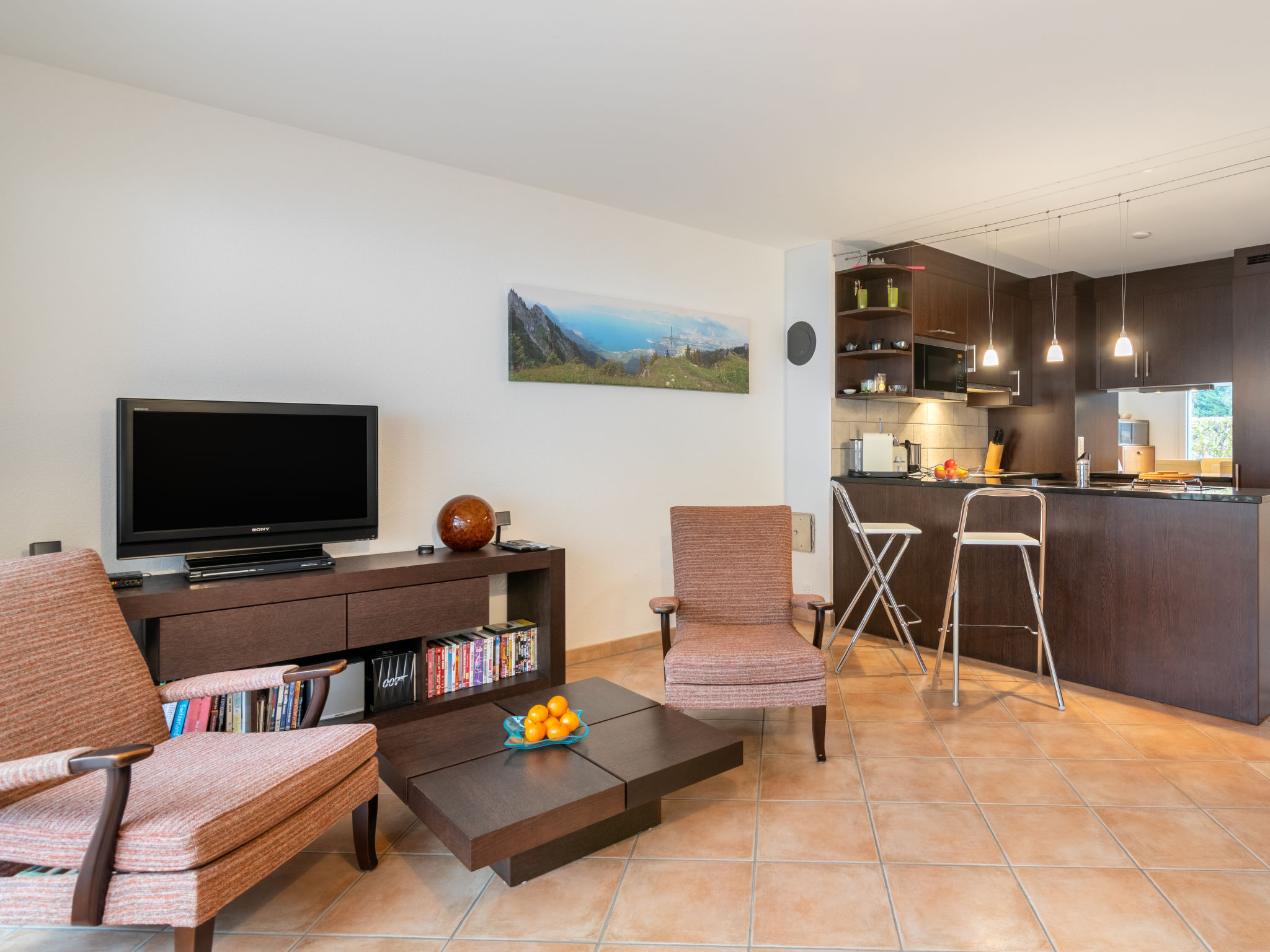 Foto 4 - Apartment mit 2 Schlafzimmern in Port-Valais mit terrasse und blick auf die berge