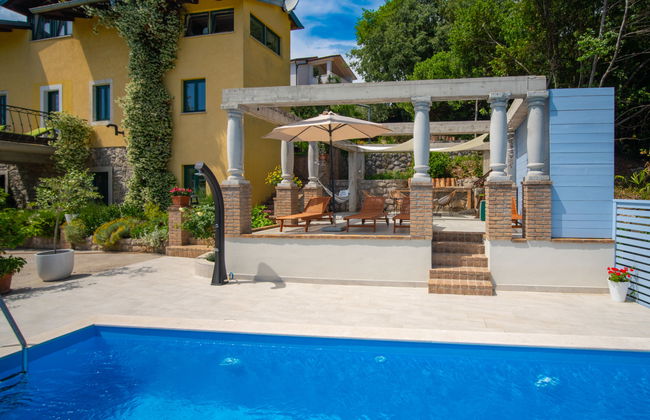 Casa de 3 quartos em Kastav com piscina privada e jardim - Foto 42