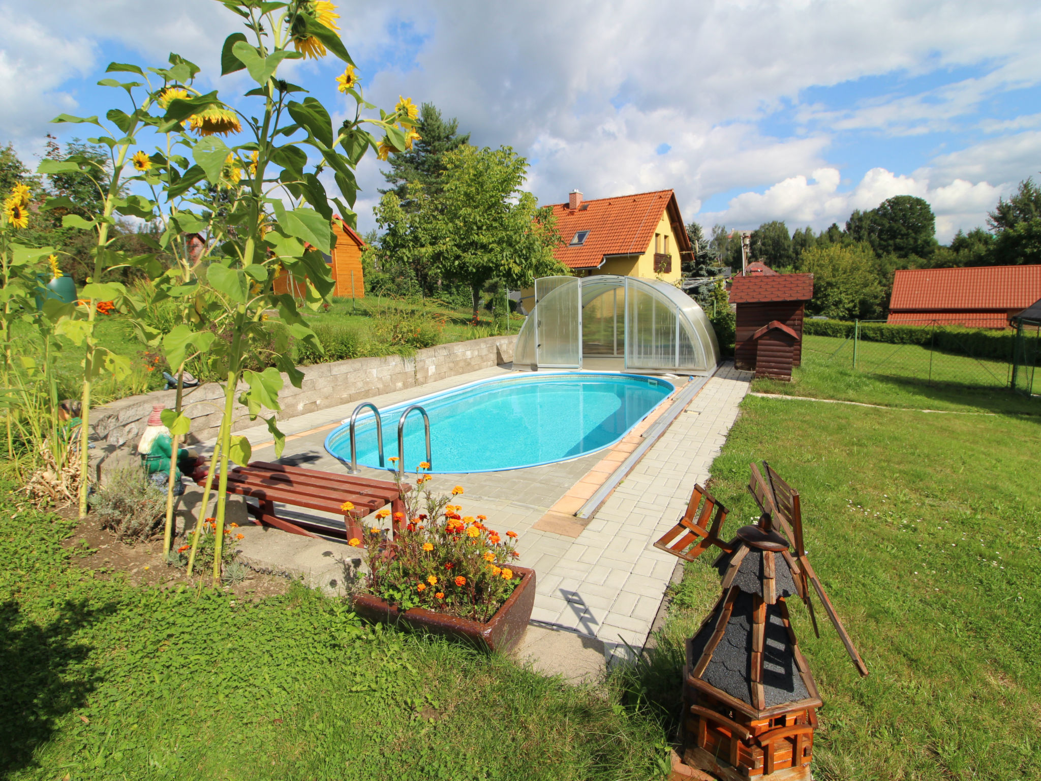 Photo 1 - 2 bedroom House in Zásada with swimming pool and garden