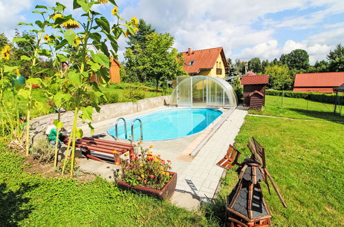 Foto 1 - Haus mit 2 Schlafzimmern in Zásada mit schwimmbad und garten