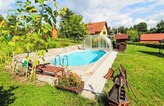 Foto 1 - Haus mit 2 Schlafzimmern in Zásada mit schwimmbad und garten