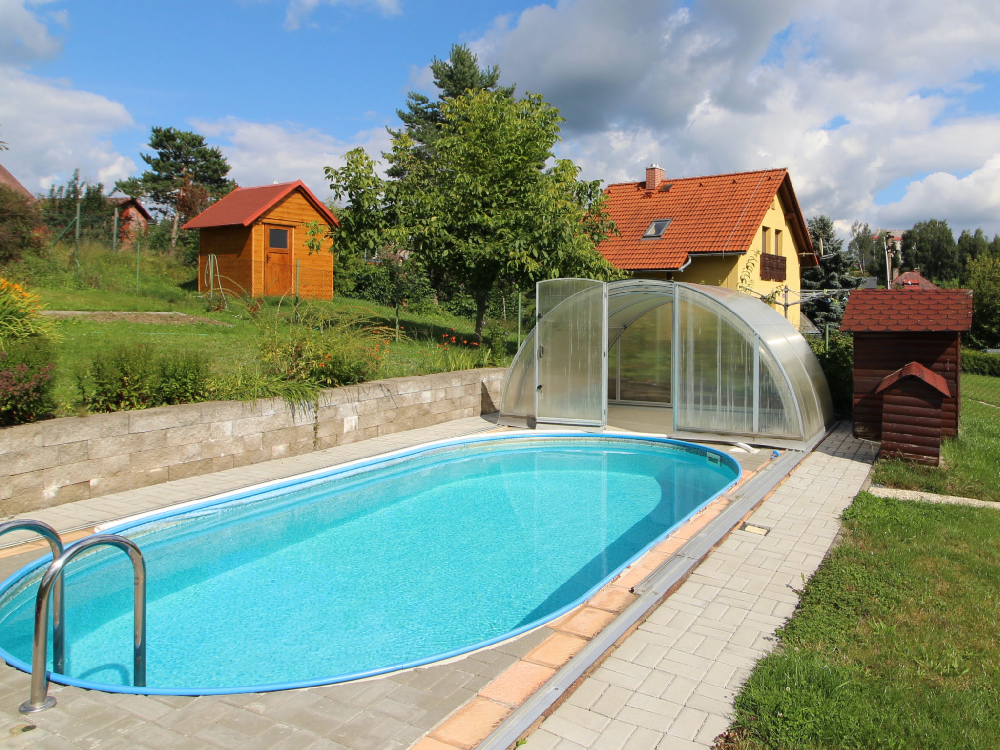 Foto 11 - Casa con 2 camere da letto a Zásada con piscina e giardino