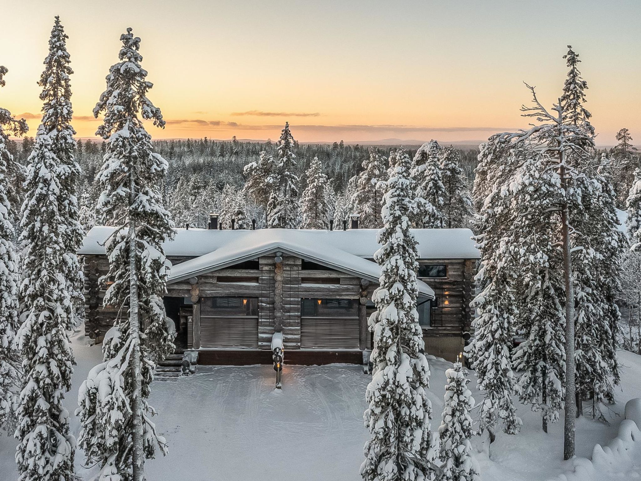 Foto 3 - Casa de 3 quartos em Kuusamo com sauna e vista para a montanha