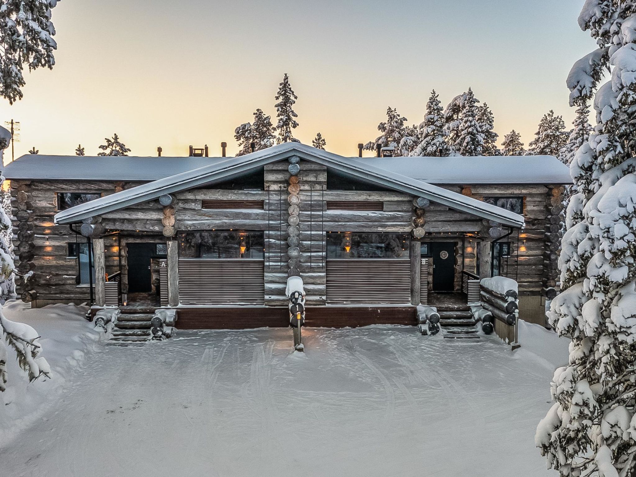 Foto 1 - Casa de 3 quartos em Kuusamo com sauna e vista para a montanha