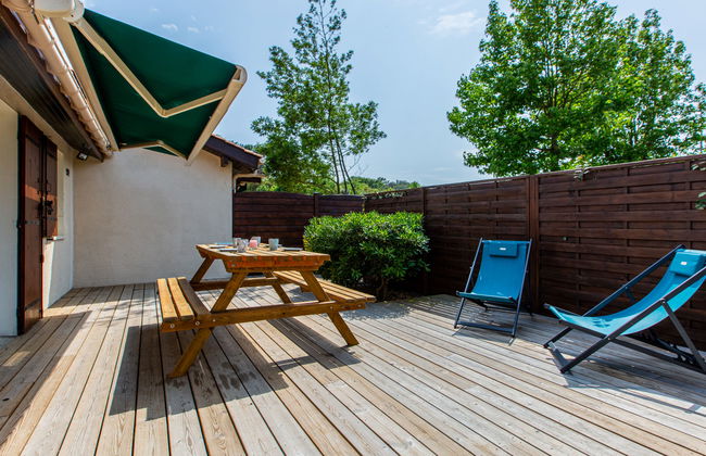 Casa de 2 quartos em Capbreton com piscina e terraço - Foto 5