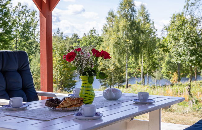 Casa de 4 quartos em Holmsjö com jardim e terraço - Foto 6