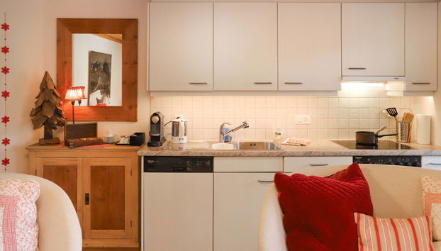 Apartment mit 2 Schlafzimmern in Saanen - Foto 4