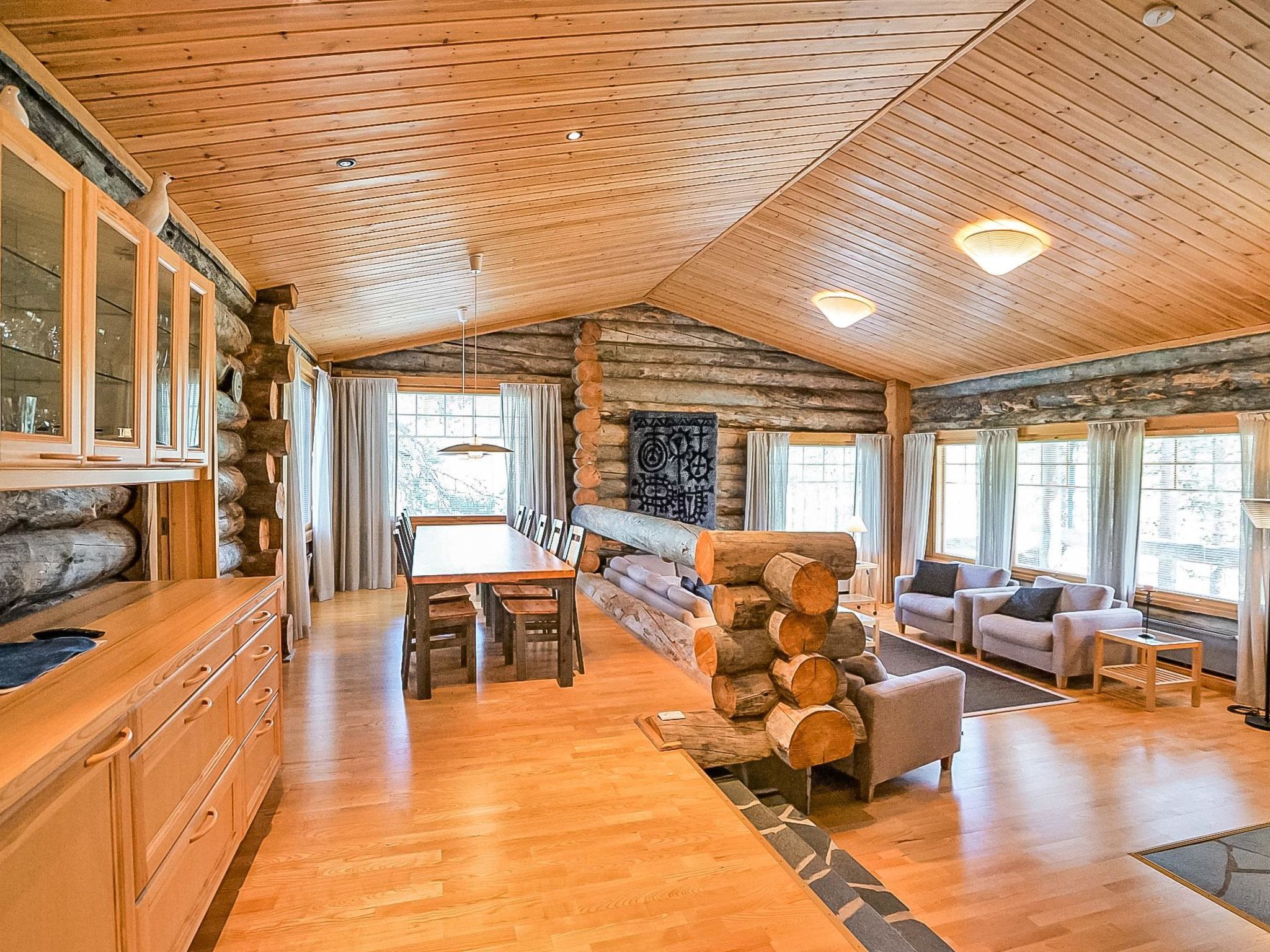 Foto 2 - Casa con 5 camere da letto a Inari con sauna e vista sulle montagne