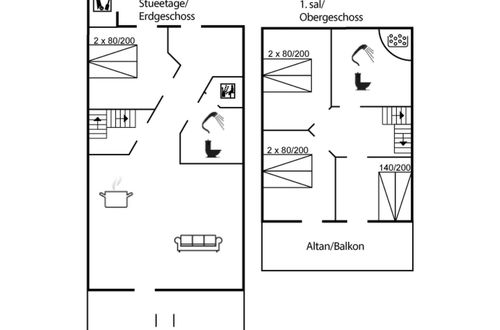 Foto 21 - Apartamento de 4 quartos em Løkken com terraço e sauna