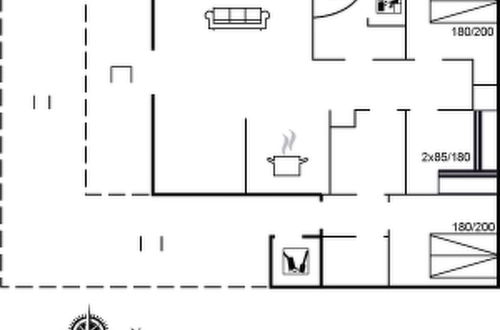 Foto 11 - Casa de 3 habitaciones en Løkken con terraza y sauna