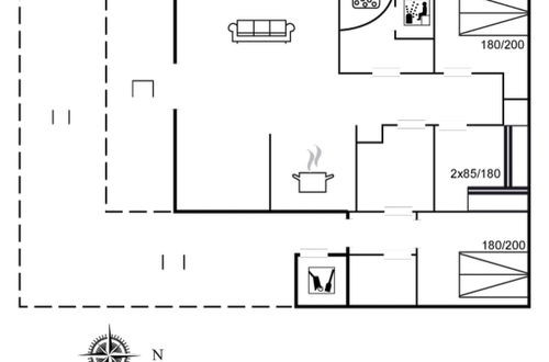 Photo 21 - Maison de 3 chambres à Løkken avec terrasse et sauna