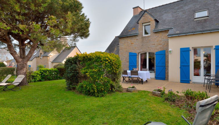 Photo 1 - Maison de 2 chambres à Saint-Gildas-de-Rhuys avec terrasse et vues à la mer