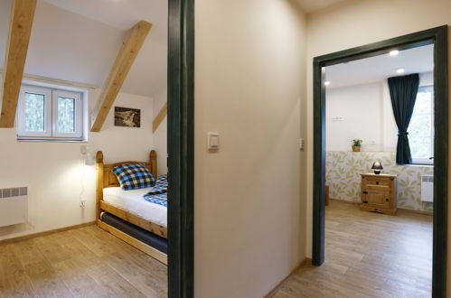 Foto 8 - Appartamento con 2 camere da letto a Desná con vasca idromassaggio