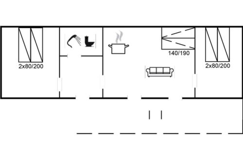 Foto 19 - Appartamento con 2 camere da letto a Allinge con piscina e terrazza