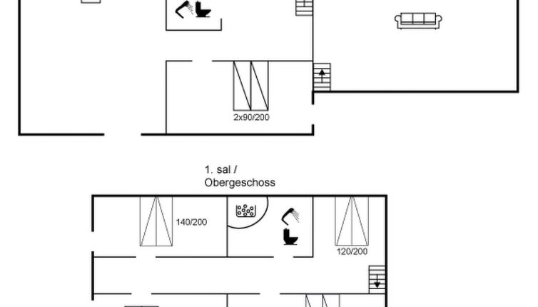 Foto 1 - Casa de 5 quartos em Hasle com terraço