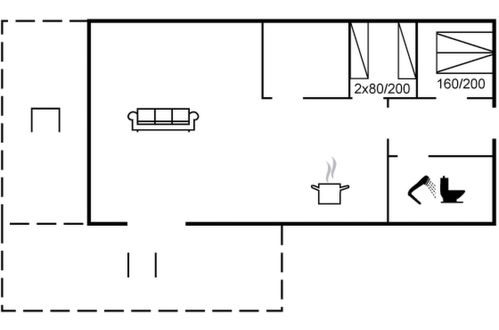 Photo 24 - 2 bedroom House in Aakirkeby with terrace