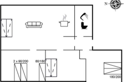 Foto 16 - Apartamento de 3 quartos em Løkken