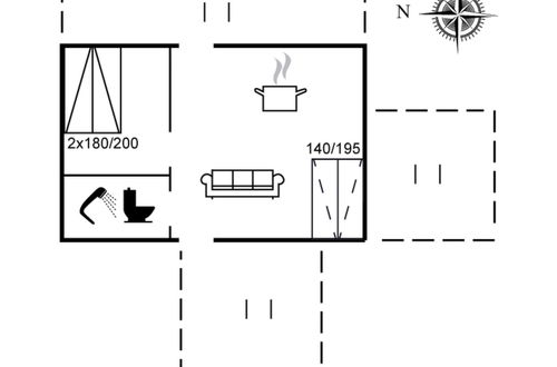 Photo 18 - Maison de 1 chambre à Løkken avec terrasse