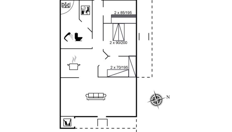 Photo 1 - 3 bedroom House in Ørum with terrace and sauna