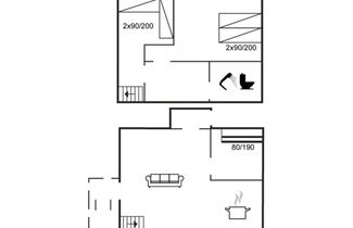 Foto 2 - Apartamento de 3 quartos em Rømø