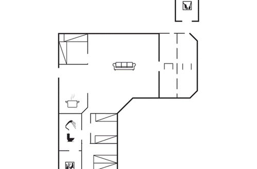 Foto 2 - Casa de 3 quartos em Rømø com sauna