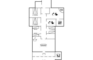 Foto 2 - Casa de 4 quartos em Rømø com terraço e sauna