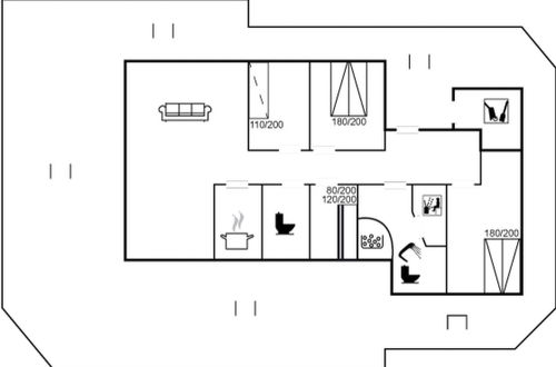 Foto 3 - Haus mit 4 Schlafzimmern in Lønstrup mit terrasse und sauna