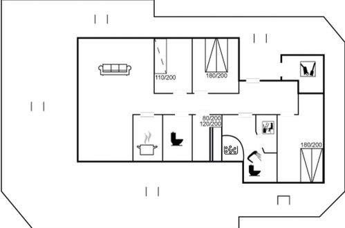 Foto 30 - Casa de 4 habitaciones en Lønstrup con terraza y sauna