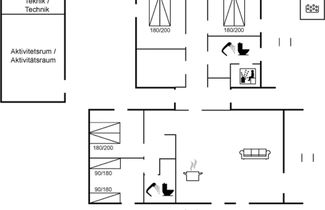 Foto 2 - Casa de 4 quartos em Rømø com terraço e sauna