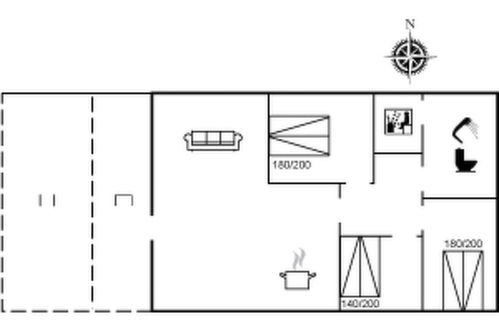 Photo 41 - 3 bedroom House in Hvide Sande with terrace and sauna