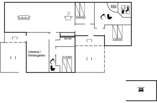 Foto 1 - Casa con 4 camere da letto a Vejers Strand con terrazza e sauna