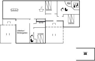 Foto 1 - Casa de 4 quartos em Vejers Strand com terraço e sauna
