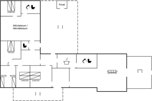 Foto 42 - Casa con 5 camere da letto a Rømø con terrazza