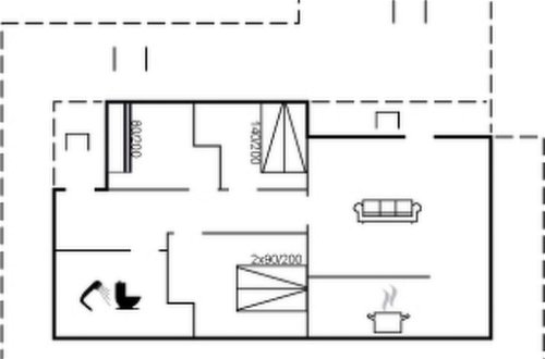 Foto 19 - Haus mit 3 Schlafzimmern in Klitmøller mit terrasse