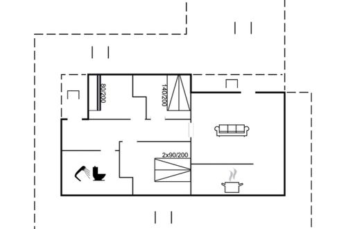 Foto 19 - Casa con 3 camere da letto a Klitmøller con terrazza