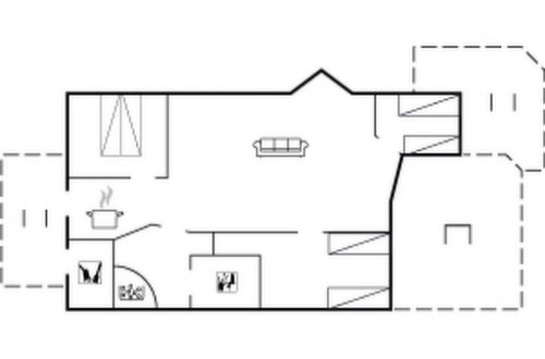 Foto 31 - Casa de 3 quartos em Harboøre com terraço e sauna