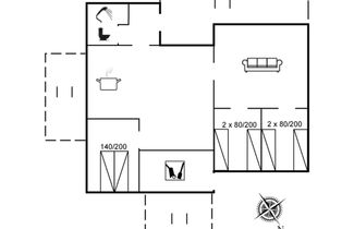 Foto 2 - Casa de 3 quartos em Hvide Sande com terraço